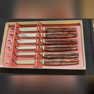 Vintage Regent Sheffield Steak Knives - Set of 6